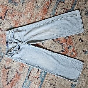 Gap High Rise Wide Leg Jeans